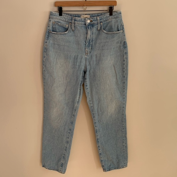 Madewell Denim - Madewell The Curvy Perfect Vintage Jean Size 30 Minimalist Light Wash